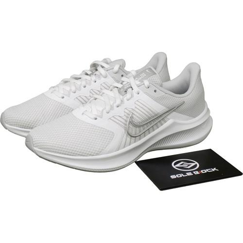 

Nike Wmns Downshifter 11 White Metallic Silver CW3413-100 EU 37.5 чистый/белый