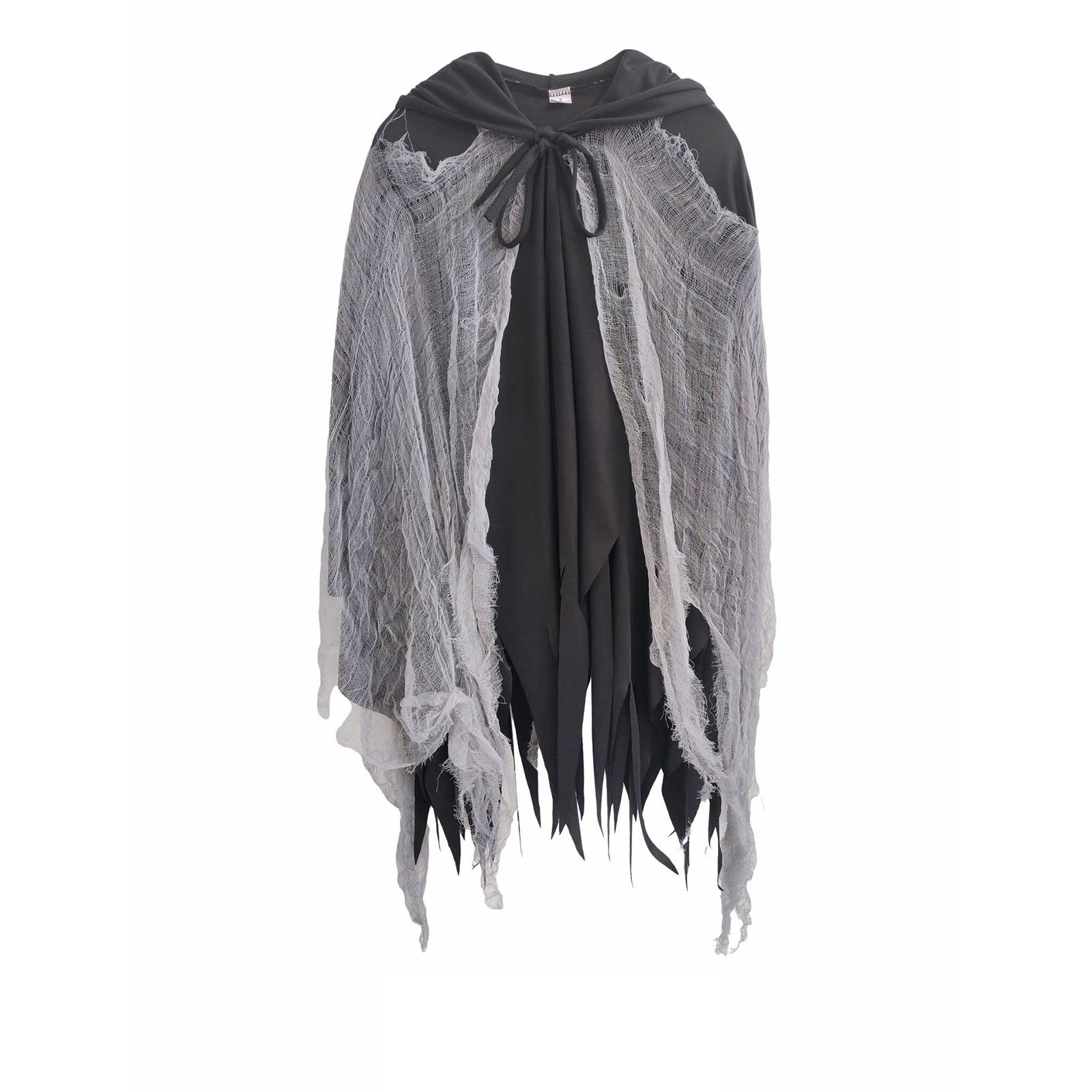 

Хэллоуинский макияж, детский бал-маскарад, ужасный туман, косплей, костюм для сценического выступления, детский костюм для выступления (исключая Серп) XL чёрный