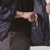 BURTLE Air Craft Short Sleeve Blouson (Unisex) for Spring/Summer, Navy, AC2056, Size 3, XXL