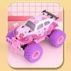 Remote Control Car for Girls 2.4GHz Cute Pink Purple Remote Control Climbing Car Rechargeable Off-Ro