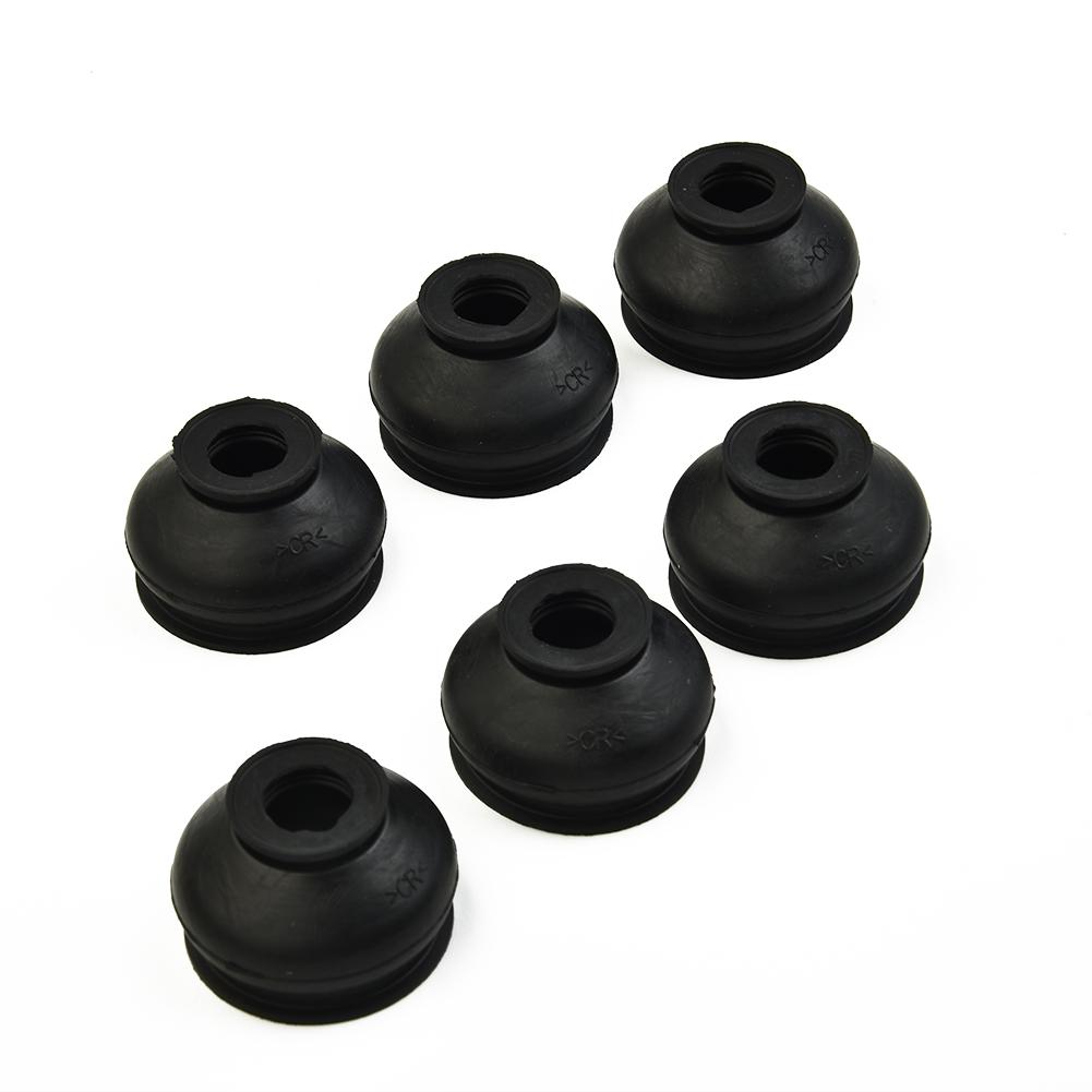 6pc Car Universal HQ Rubber Tie Rod End Ball Joint Dust Boots Car Internal Spare Parts Dust Cover Boot Gaiters