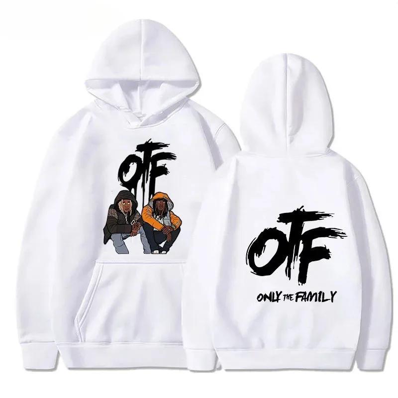 OTF Setr Hip-hop Letter Prt Print Women's Hoodie Fashion All-match Pullover Hoodie Women's New Street Sweatshirt Autumn and Winter Hoodie
