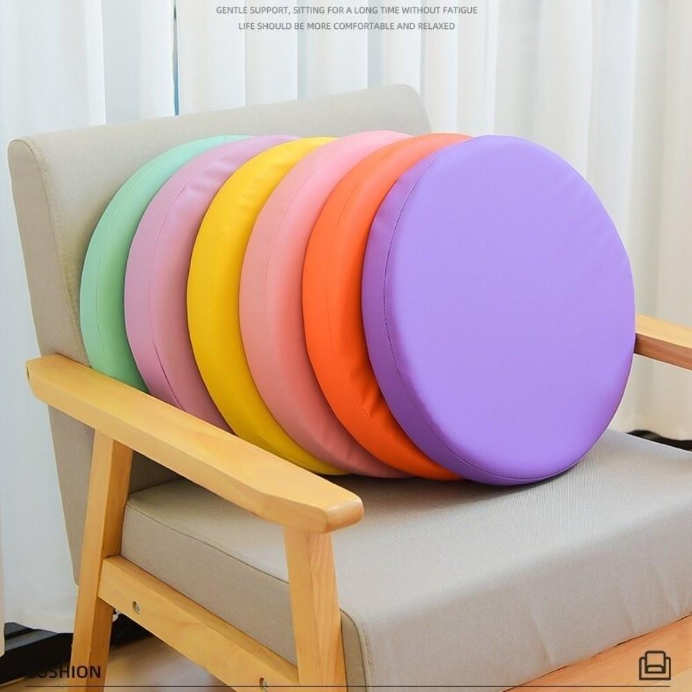 Portable Thicken Chair Cushions Waterproof Leather Memory Foam Seat Cushion Washable Soft Chair Pad