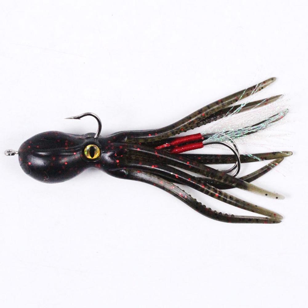 Squid Fishing Lure Fishing Tackle Saltwater Sea Lure Silicone
