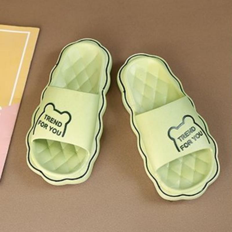 

WTEMPO брендовые летние женские тапочки, домашние легкие, мягкие, нескользящие, водонепроницаемые, верхняя одежда, модные темпераментные сандалии 40-41 зелёный