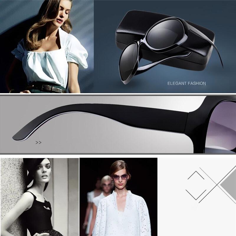 Okulary przeciwsłoneczne Damskie okulary przeciwsłoneczne do jazdy Nowe modne okulary z dużą ramką Damskie modne okulary przeciwsłoneczne w stylu retro