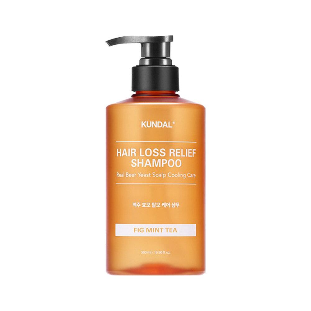 KUNDAL Beer Yeast Anti-Hair Loss Shampoo Pigmint Tea 500ml x1
