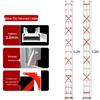 Heavy-Duty Aluminum Telescopic Extension Ladder