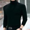 Men Turtleneck Top Long Sleeve Base Shirt Slim Fit Pullover Casual Warm