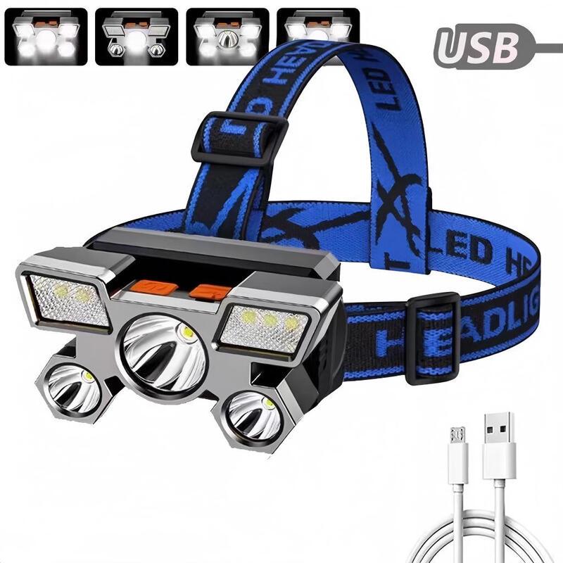 

Mengpao 5-LED Rechargeable Headlamp