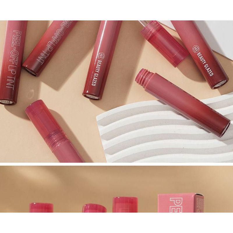 BEAUTY GLAZED - Langanhaltender matter Peel-Off-Lippenstift - 6 Farben