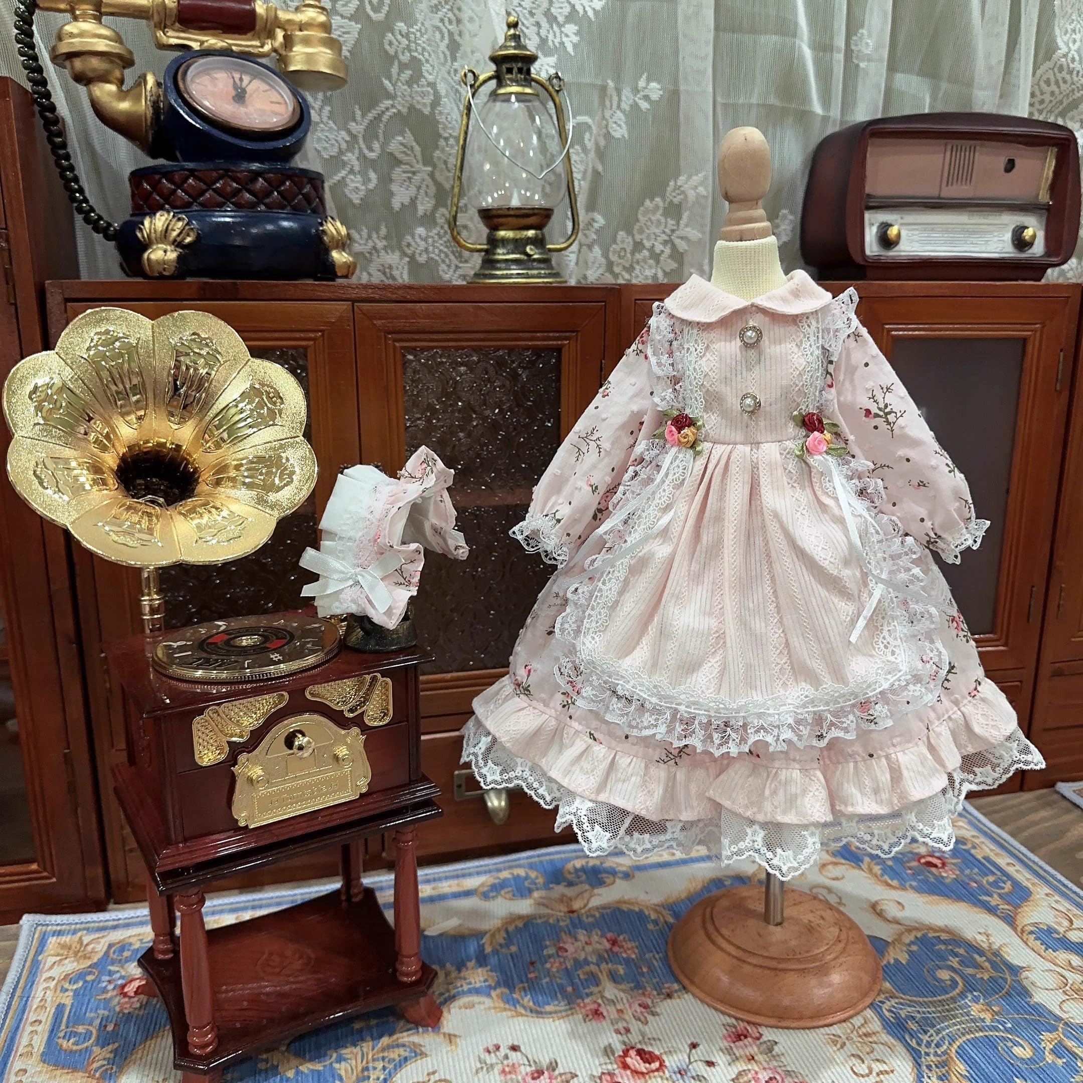 HAMRETHYPPZ BJD Кукла на шаровых шарнирах Кукла Кукла Горничная Кукла на шаровых шарнирах Милая Горничная Милый Малыш Лента Принцесса Милая Принцесса Горничная Милый Комплект Юбки и Тело Не