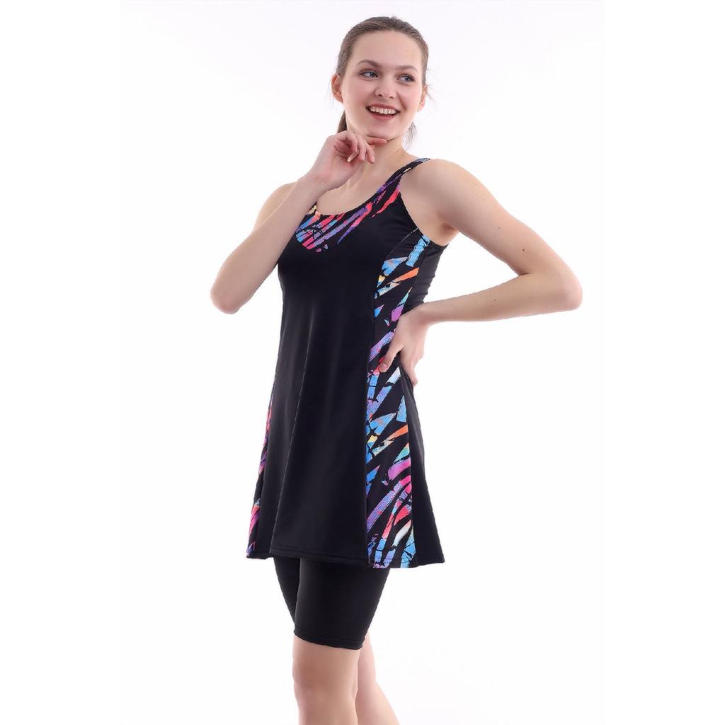 Damen-Strumpfhosen-Kleid-Badeanzug