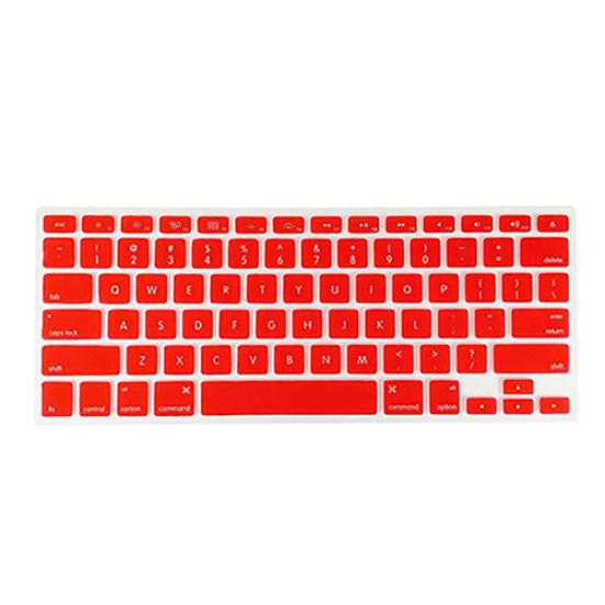 Colorful Soft Silicone Keyboard Cover for Apple Macbook Air Pro US Version Laptop