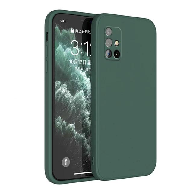Samsun A73 A72 A71 A55 A54 A53 A52 A51  Liquid Silicone Phone Case For Samsung A30 A31 A32 A33 A34 A35 A41 A42 Soft Back Cover