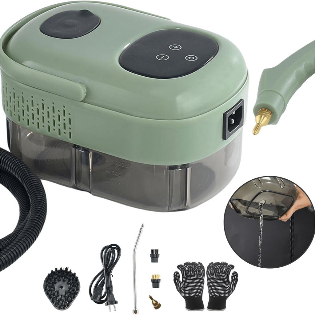Handheld Steam Cleaner, Steam Jet Cleaner, 2500W High Temperature Steam Machine for Killing Bugs, High Temperature Steam Machine for Car Detailing,