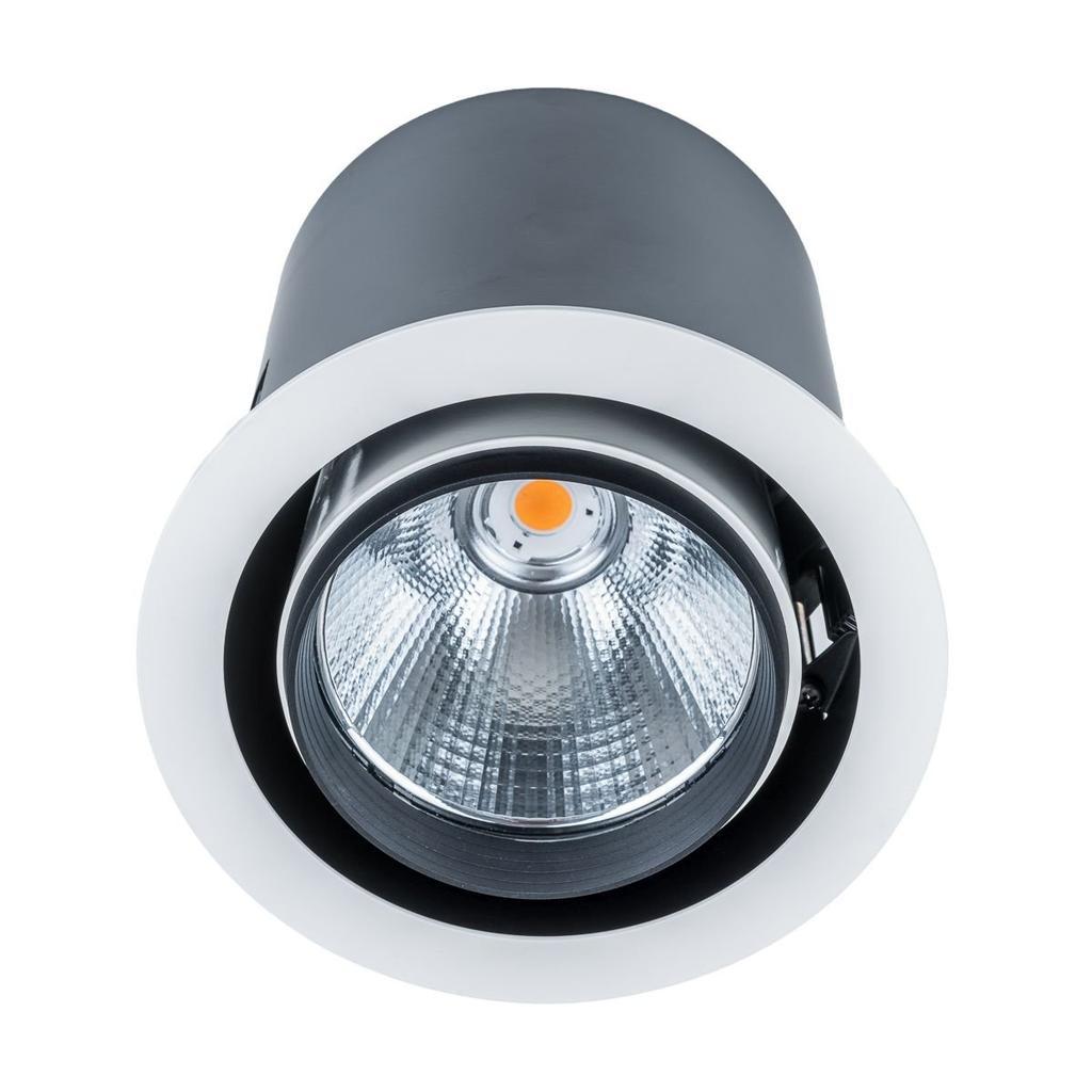 Oprawa wpuszczana oczko LED 34W Tanto WH 3100LM RA90 RA-721R/WU-WW/12 Italux