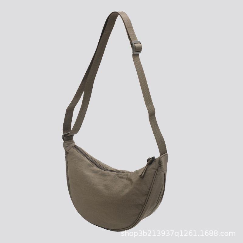 Neue Umhängetasche Vielseitige Unterarmtasche Halbmondtasche Mode Knödeltasche