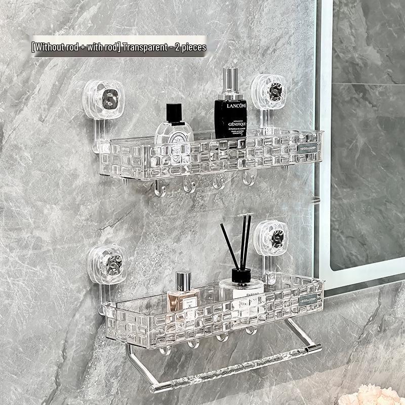 

Полка для хранения в душе и ванной на присосках, без сверления