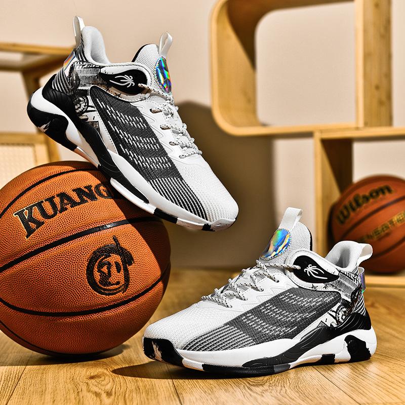 High-end quality 2025 spring and summer breathable thin mesh trend men's sports and leisure shoes large size men's shoes