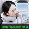 Electric U-Shaped Memory Foam Car Neck and Cervical Pillow