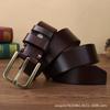 Alien Tail Belt Men's Genuine Leather Needle Buckle Layer Cowhide Business Versatile Youth Retro Fashion Casual Pants Belt