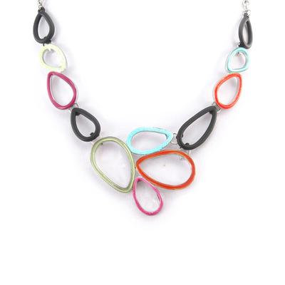[K0169] - Tutti Frutti 'Coloring' Designer Necklace