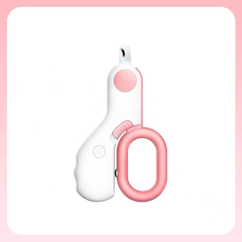 

Mini Professional Electric Claw Trimming Knife Pet Nail Clippers Cat and Dog Paw Trimmer mini Animal Grooming Nail Beauty Tools рожевий