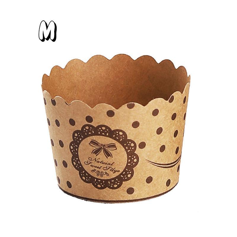250Pcs Cupcake Wrapper Liners Muffin Tulip Case Dessert Paper Baking Cup Party Heat Proof Oven for Household Baking