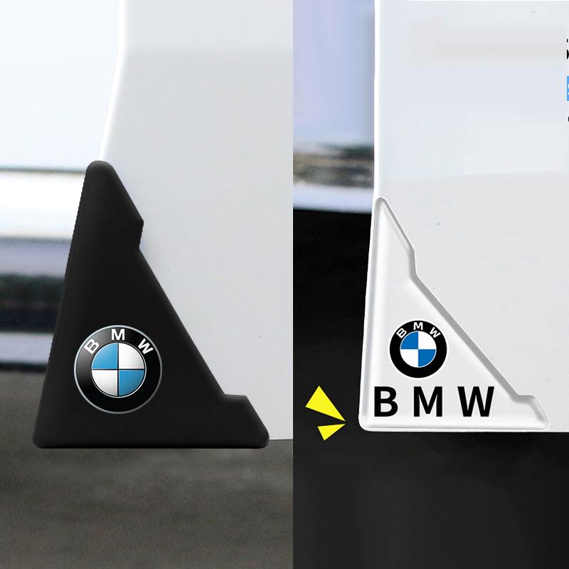 NEOW3 S85D-642 Car Exterior Decoration Door Corner Cover Anti-collision Sticker For BMW M X1 X3 X5 X6 E90 E70 F30 E87 E60 E36