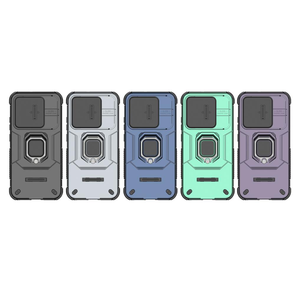 Applicable to Redmi note11 battle bear ring mobile phone case Redmi note11 window push anti-drop mobile phone case