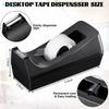 Desktop Tape Dispenser With Non-Slip Base Dispenser Tape Refill Dispenser