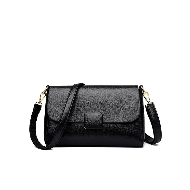 Women's Shoulder Bag Fashi 2026 New Solid Color Leather Underarm Bag Ladies High quality Crossbody Commuter Bag
