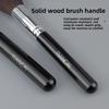 12 RC black silver makeup brush bag portable full set of soft bristle professional makeup brush set