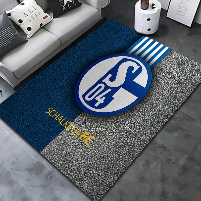 FC Schalke 04 Carpet Rug for Living Room Bedroom Home Sofa Decoration,Kids play Non-slip Floor Mat