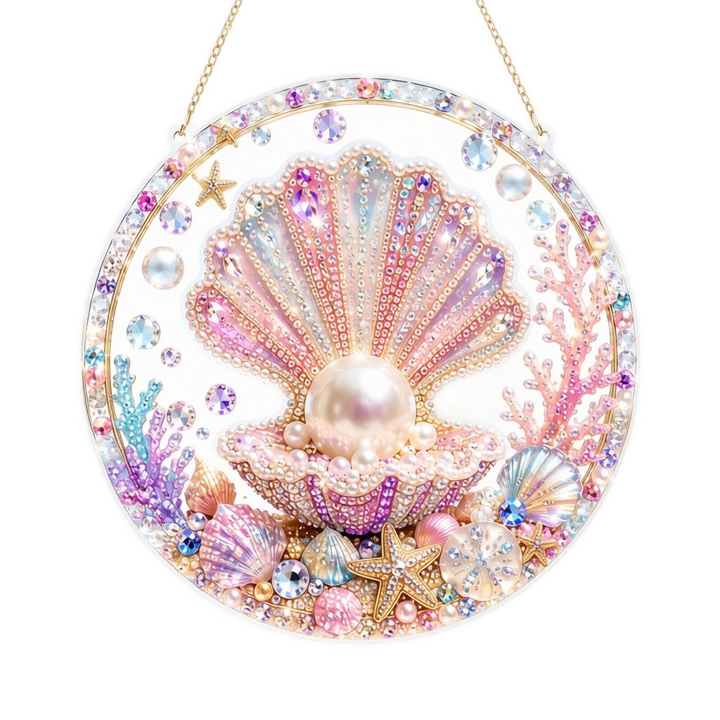 5D Acrylic Pendant Series, Decorative Hanging Ornament for Home