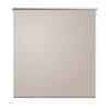 Blackout Roller Blind 120 X 230 Cm Beige 240162