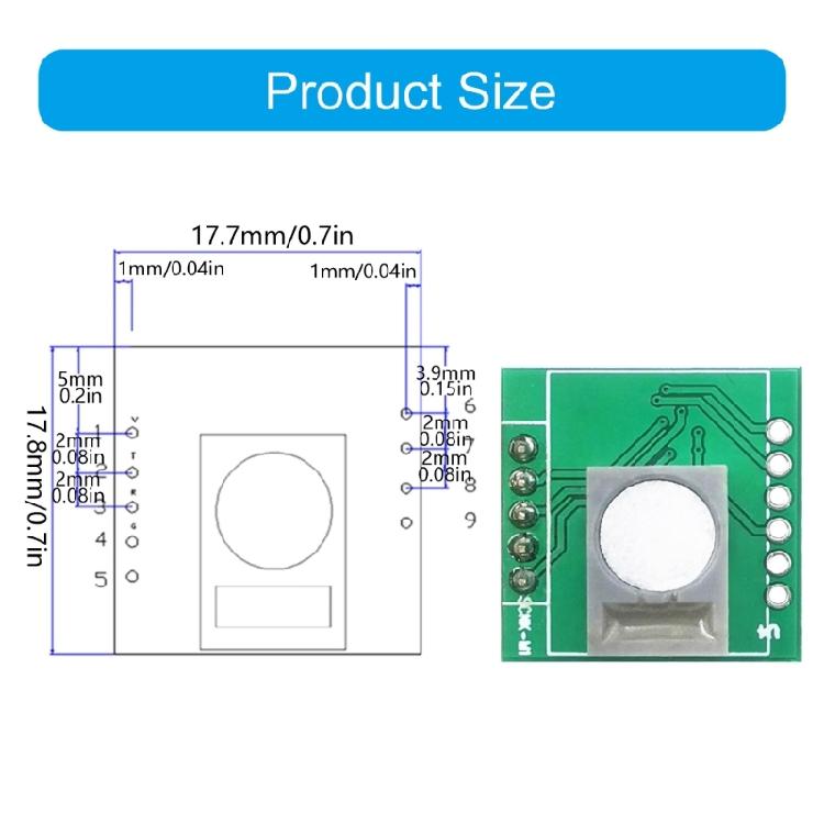 Transportable TOGETHER Gas Transducer Component Stable Detection for Environmental Applications