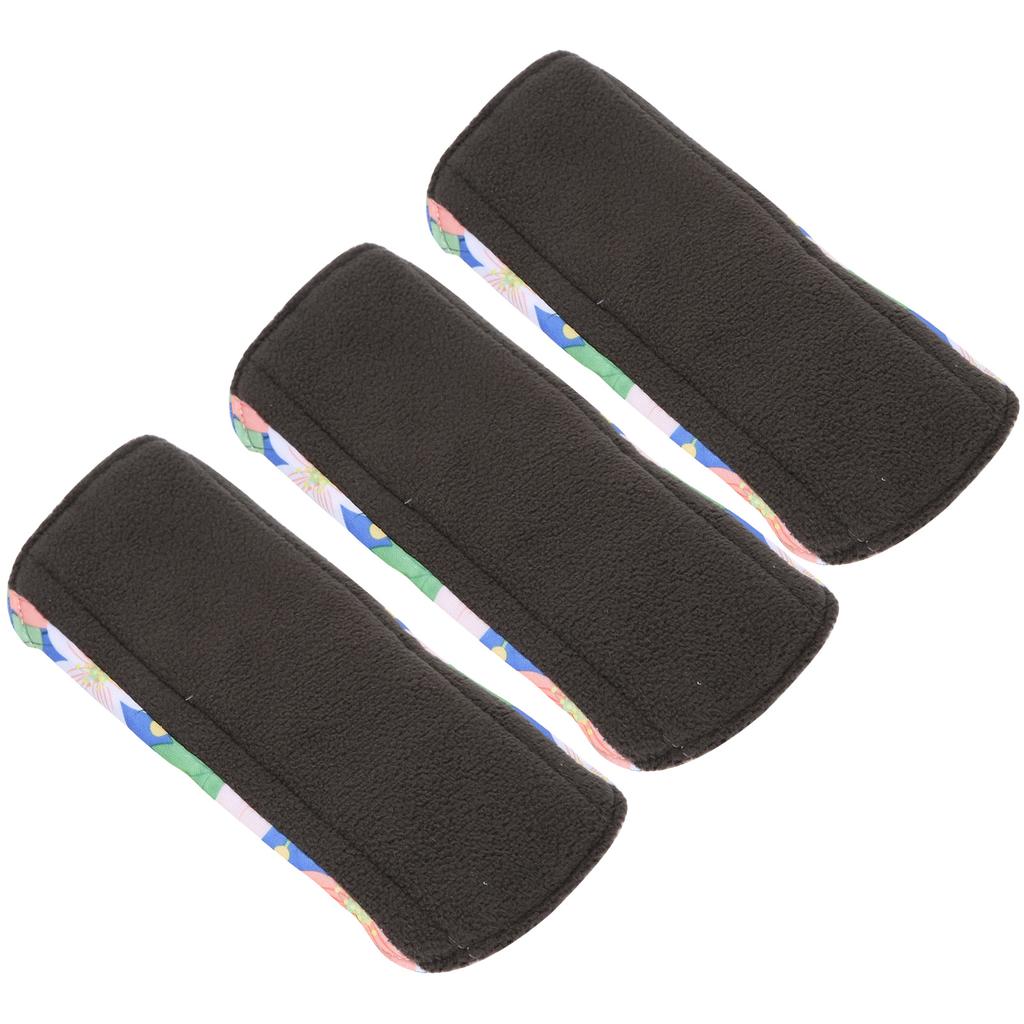 Washable Towels Sanitary 3pcs Cloth Reusable Sanitary Towels Pads Menstrual Absorbent Padsn46