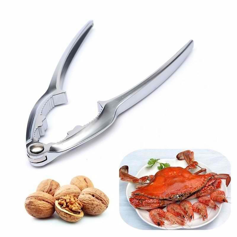 Seafood Crackers Crab Forks Set Lobster Crab Opener Clip Leg Sheller Nuts Opener