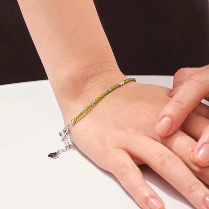 COTOIT_Green Anemone beads Bracelet