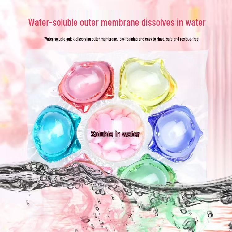 All-in-One Seven-Chamber Laundry Pods: Deep Clean, Scent Boost, Stain Removal, and Softening