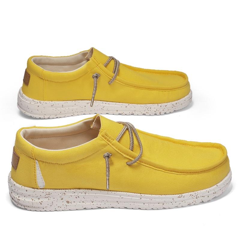 Fashion Men Casual Summer Driving Shoes Male Comfortable Outdoor Walking Shoes Classic Sneakers Men's Shoes Canvas Breathable Loafers