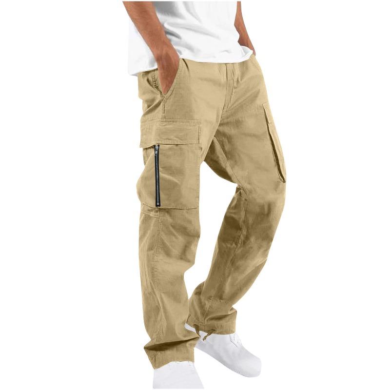 Men's Cargo Style Cargo Roll - Up Trousers