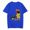 Men's Brand T-shirts Tops Funny Black Cat Tshirts Graphic T Shirts Harajuku Streetwear Hip Hop T Shirt Clothing Horror Cat Tees T-Shirts Men’s