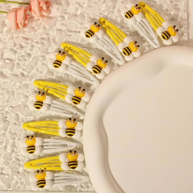 5pcs Soft Silicone Hairpins For Girls Slip Comfortable Party School