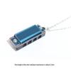 Mini Kinderhalskette Mundharmonika, 4-Loch 8-Noten, Musikinstrument Anhänger Geschenk