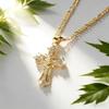 Women's Light Luxury Religious Cross Pendant Sweater Chain - Versatile, High-End Feel, Niche Design Necklace