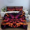Abstract fiery smoke pattern. Bedding sets Duvet cover sets Duvet covers Pillowcases(1 * Duvet Cover 2 * Pillowcases, without duvet insert)