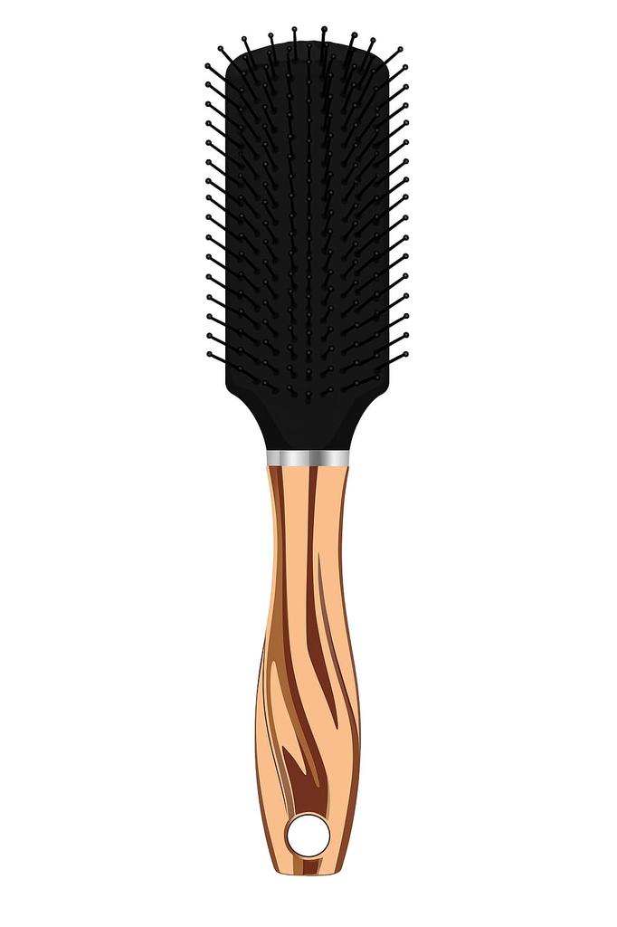 KIRA Professional Everyday Styling Paddle Brush | Gentle Detangling & Shine-Enhancing Hair Brush